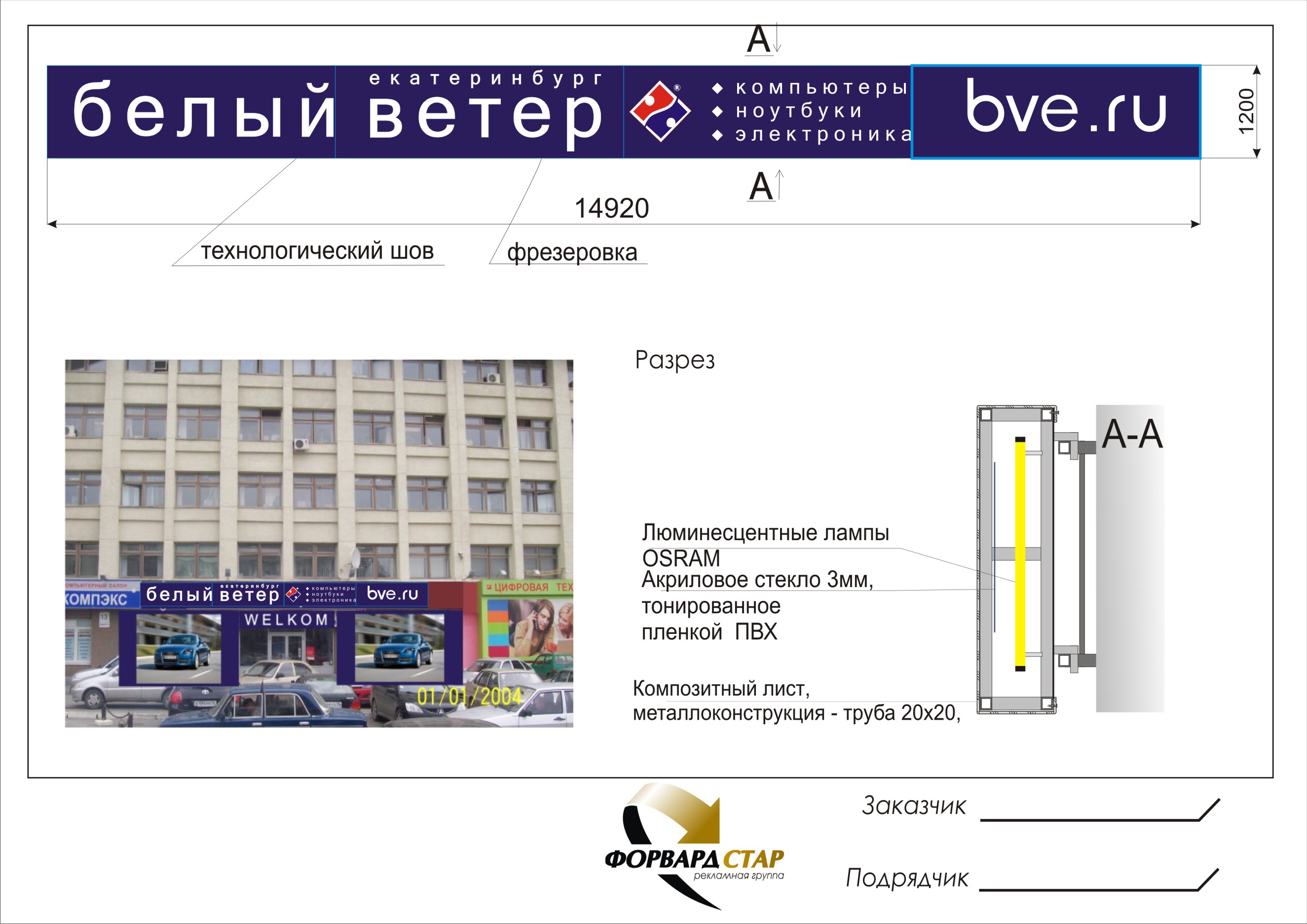Как сделать паспорт для вывески Как сделать паспорт для вывески